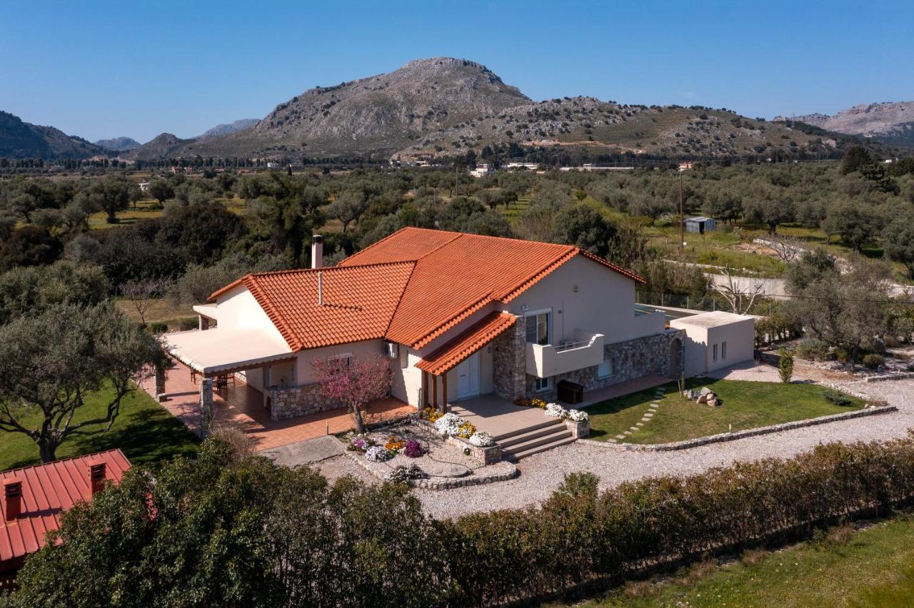 Olive Private Villa Swimming Pool 5 Bdr Kolymbia Rhodes Exterior foto